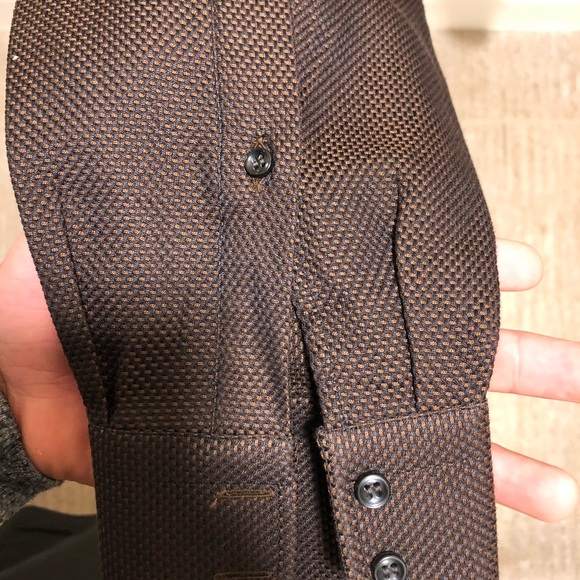 NWOT Dan Roma Button Up Shirt, Purchased in Italy - Picture 4 of 8